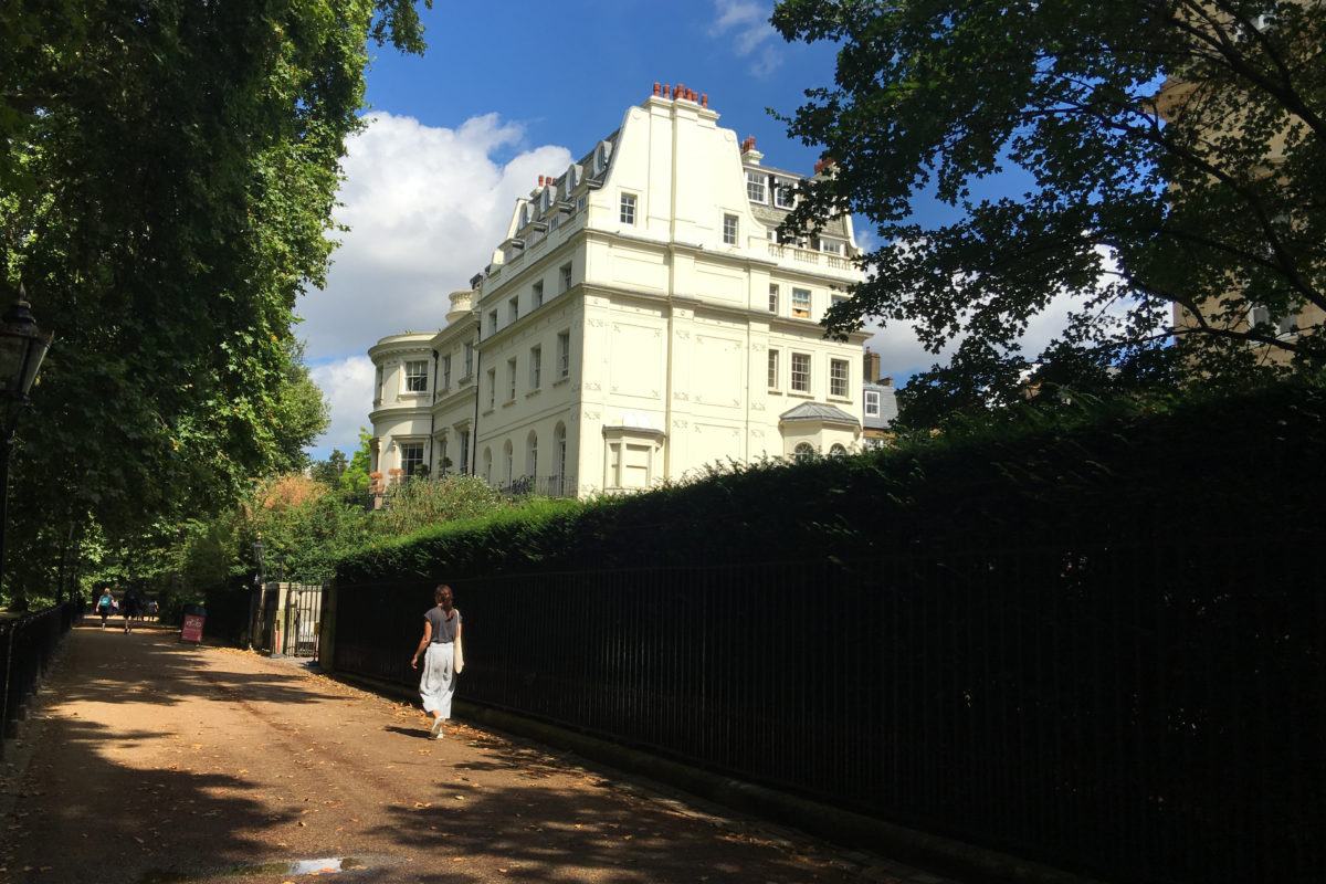 perfect summer day in London