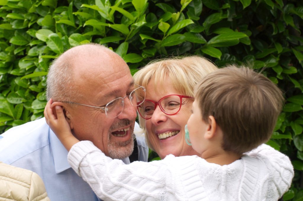 grandparents and grand kid vacation