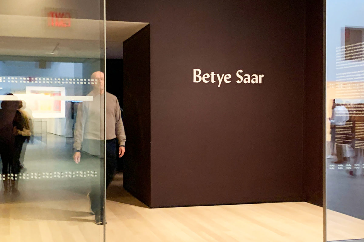 Betye Saar: The Legends of Black Girl's Window at the MoMA in New York
