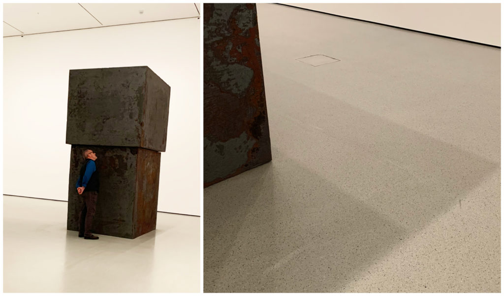 Richard Serra sculpture Equal at the MoMA New York