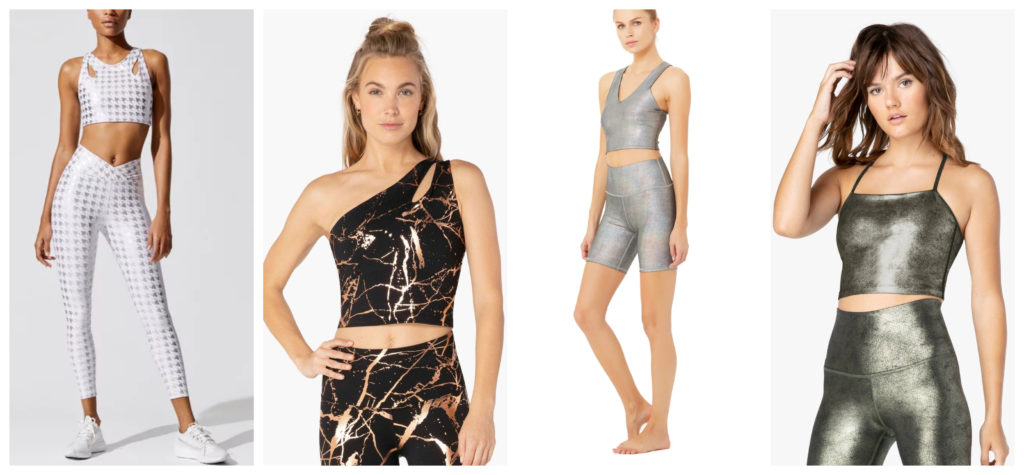trends luxuey workout apparel
