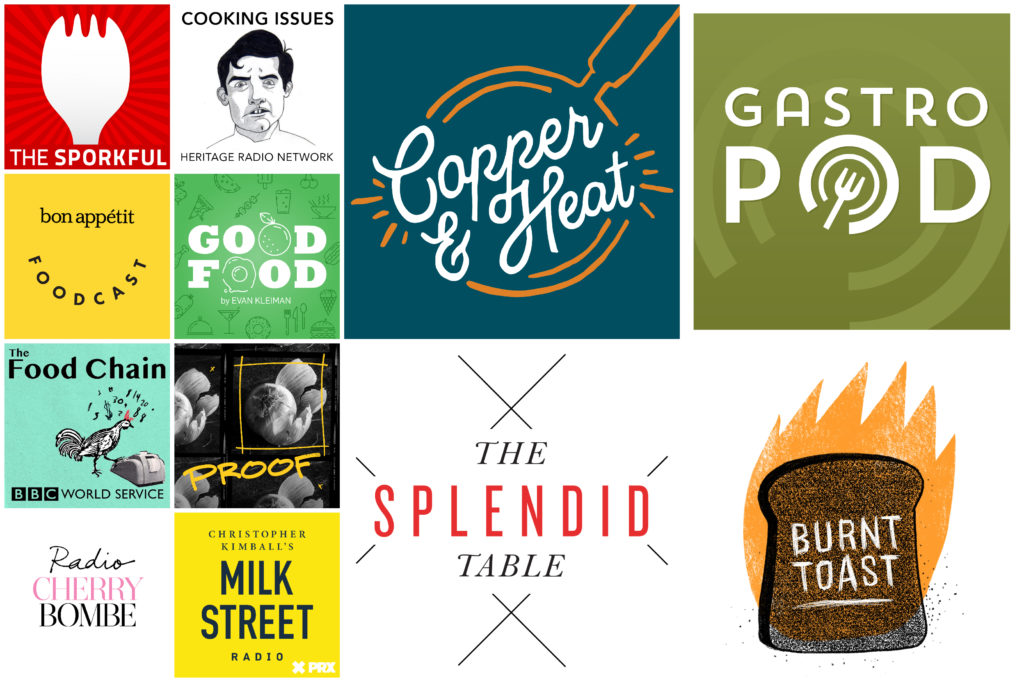 the best podcasts about food to listen to right now