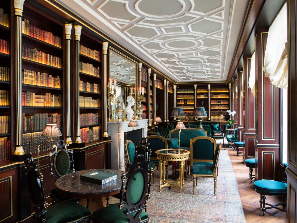 The best luxury hotel library in the world