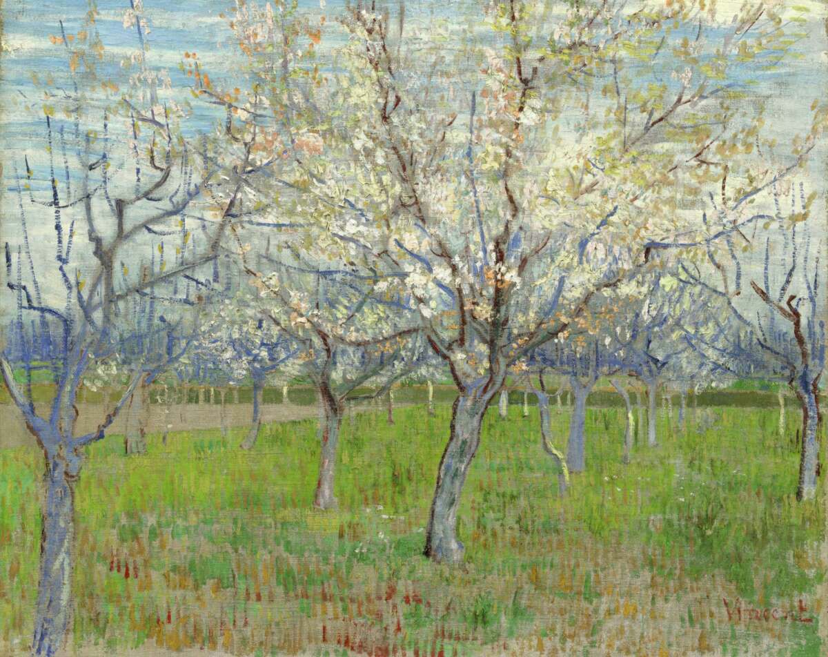 Beautiful famous influential paintings about Spring.