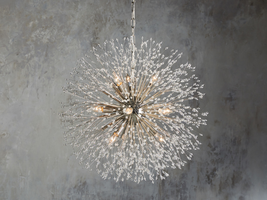 dandelion chandelier see luxury in a new light