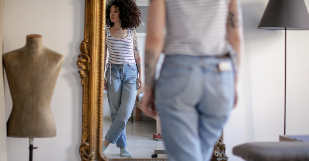 Some of the best boss jeans for work from home and virtual happy hours
