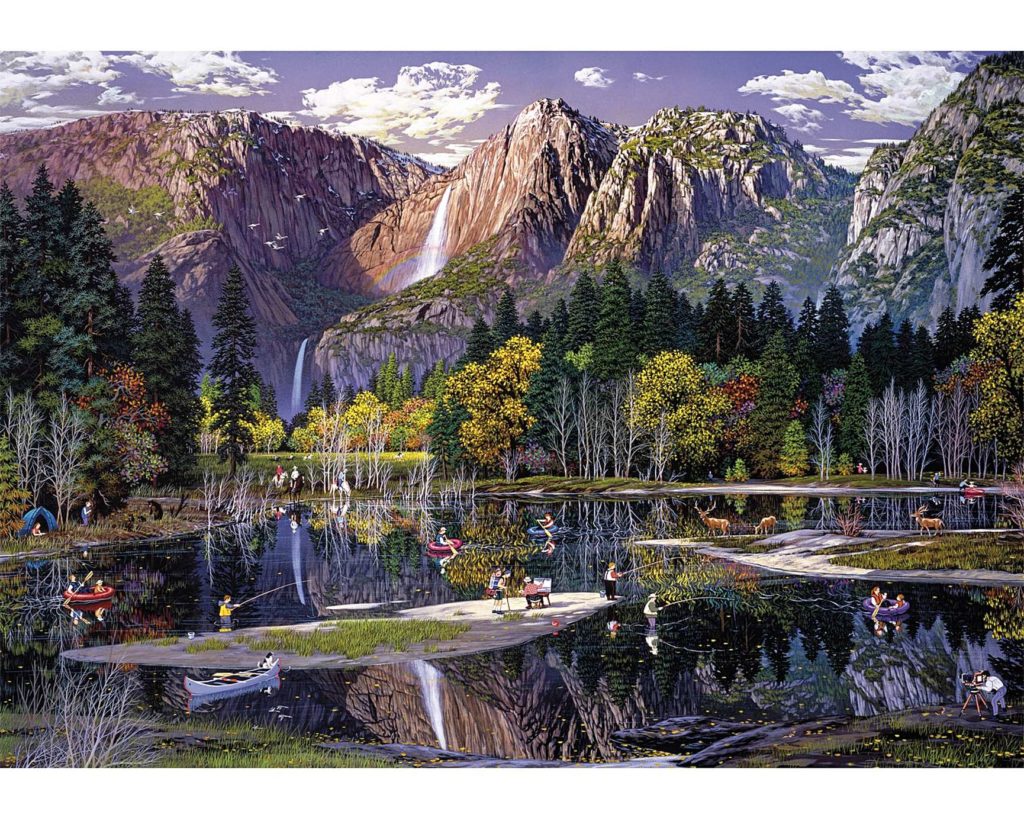 the best soothing calming beautiful jigsaw puzzles for adults