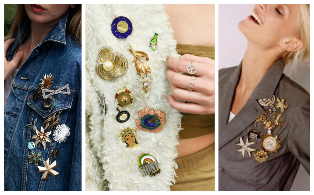 how to wear an on-trend brooch
