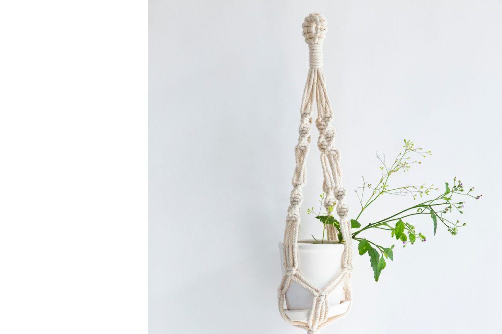 luxury macrame home decor