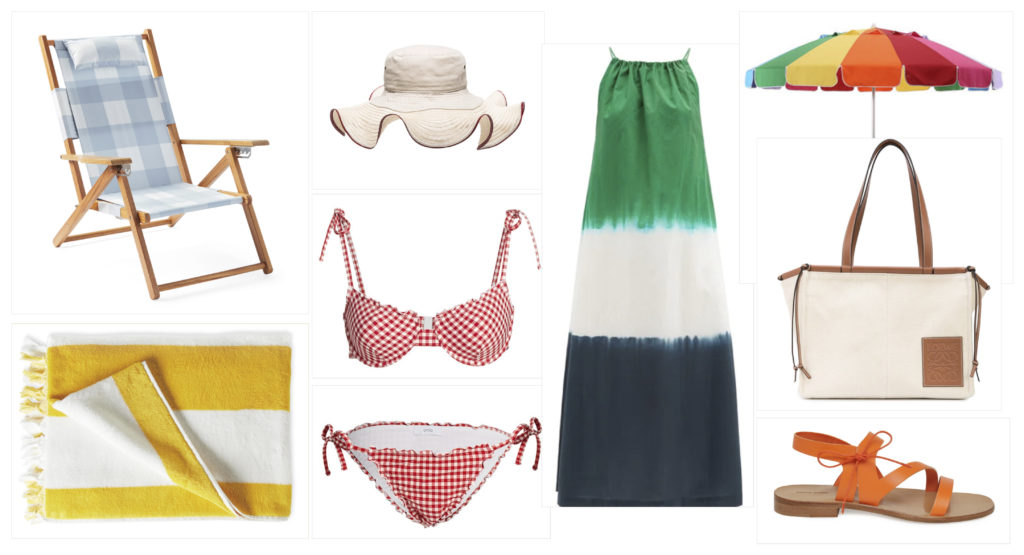 picture perfect luxury style for a beach day this summer