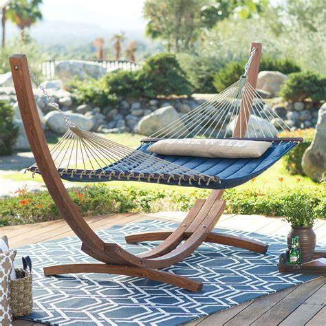 the best luxury outdoor hammocks for a chic backyard