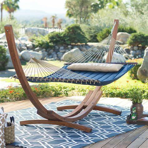 the best luxury outdoor hammocks for a chic backyard