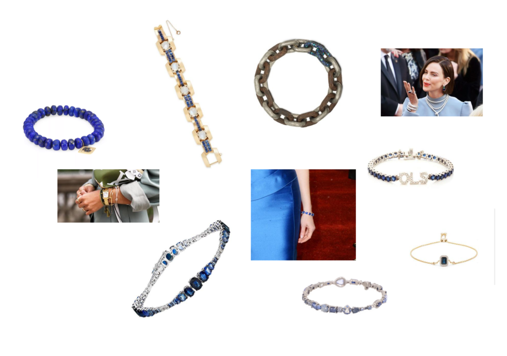 The best luxury bracelets as gifts of the September birthstone, the sapphire