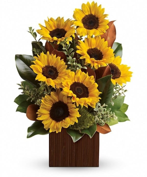 best luxury sunflowers bouquet