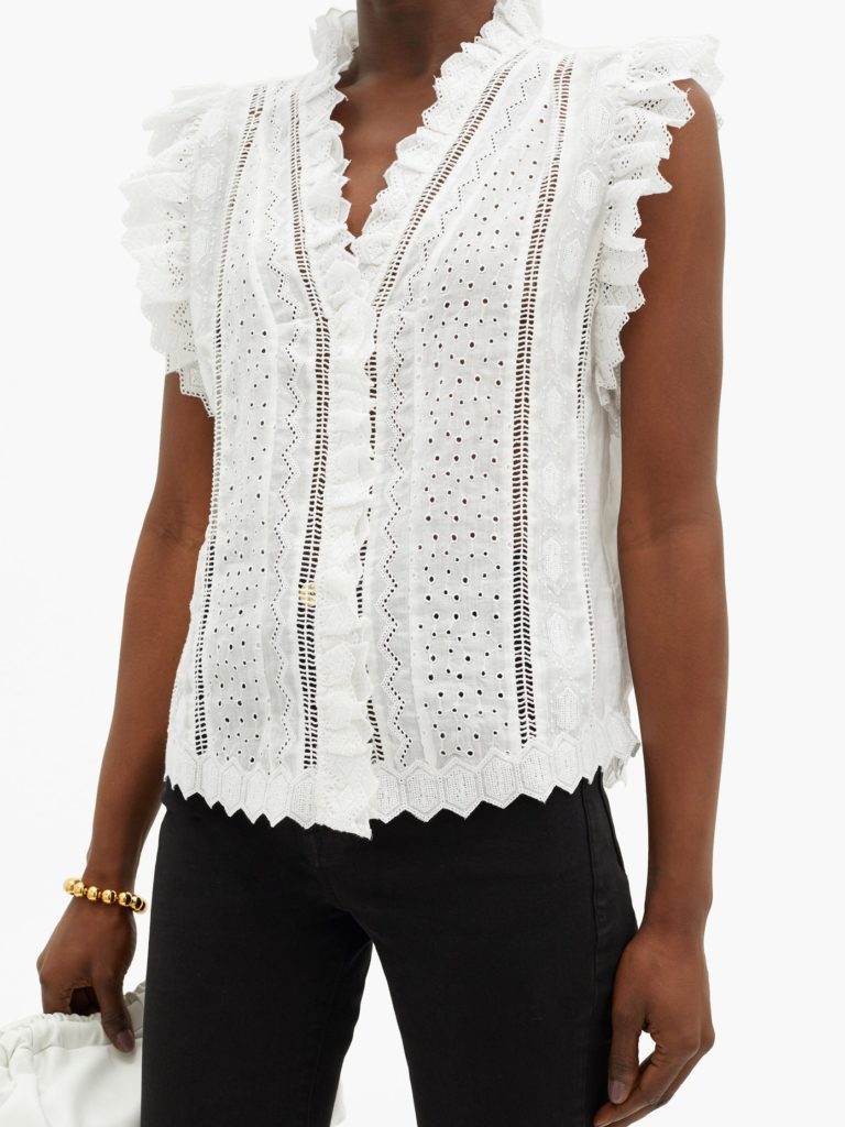 best Broderie Anglaise blouse