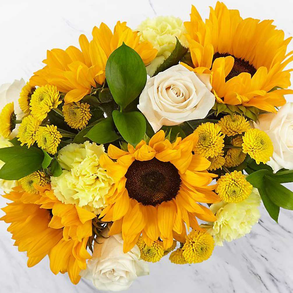 best luxury sunflowers bouquet