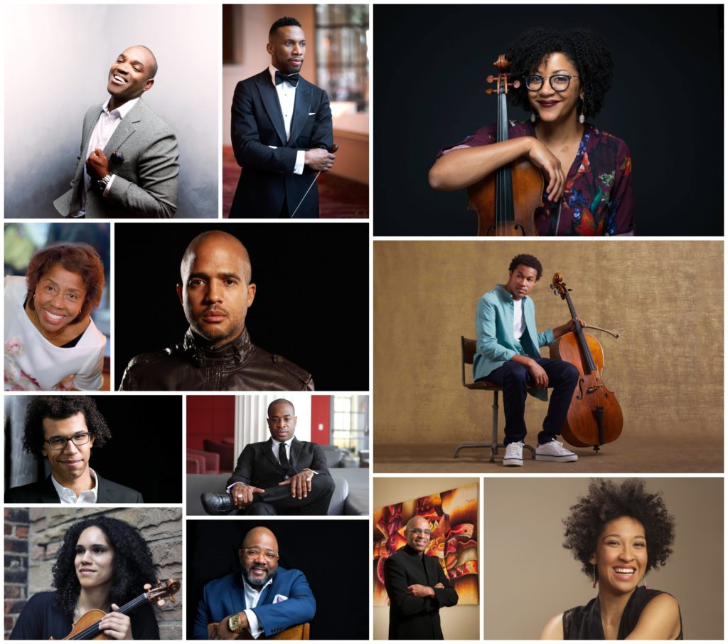 Who are the top black musicians, composers, vocalists and conductors in the world of classical music right now?