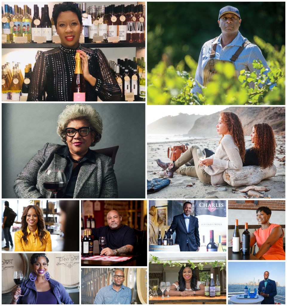 The top black winemakers and black-owned wine businesses to know right now. Courtesy Photos.