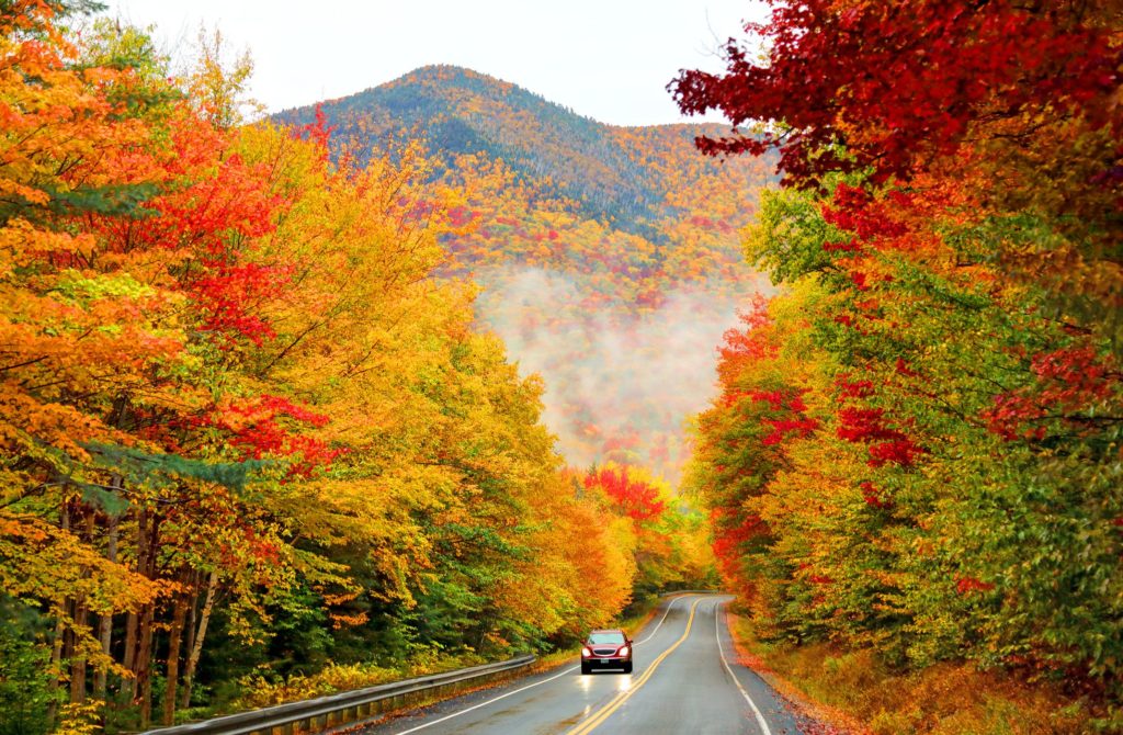 best fall family road trip