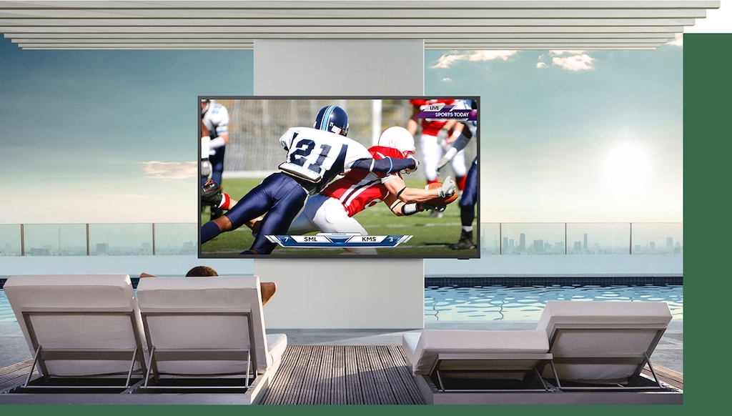 outdoor projectors TVs