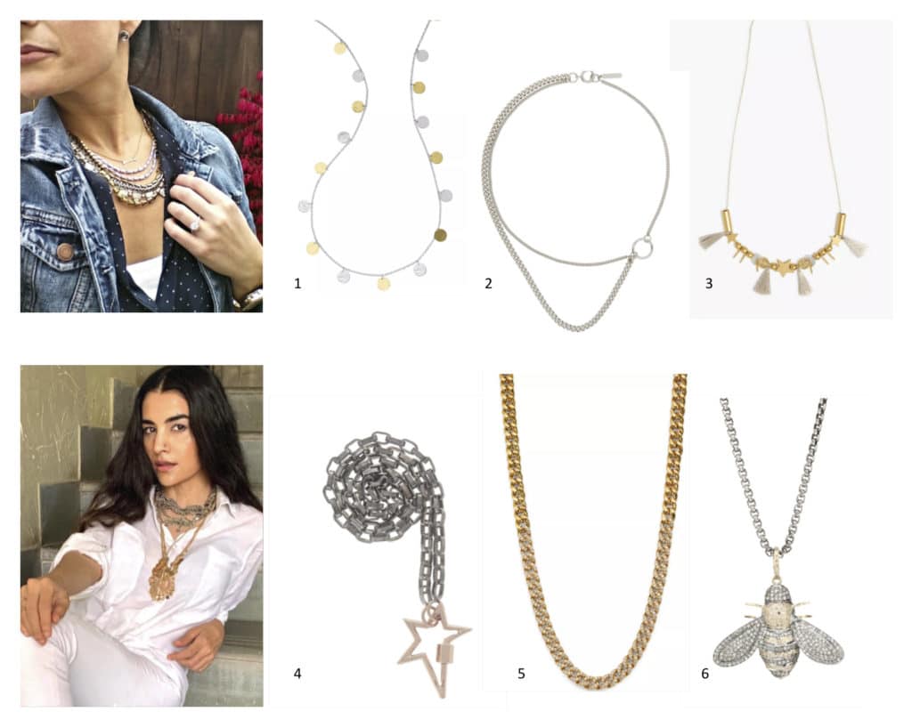 The top trends in layering and combining multiple luxury necklaces