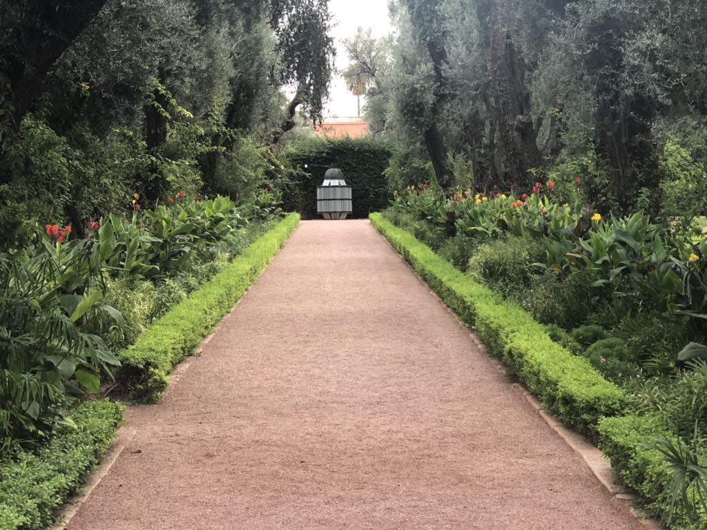 beautiful luxury hotel garden