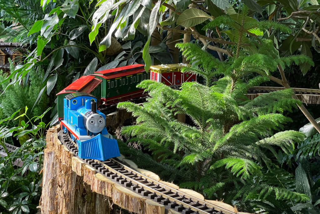 2020 Holiday Train Show at the New York Botanical Garden.