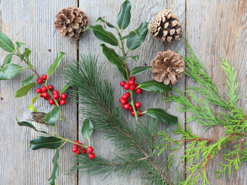 how to create a holiday wreath