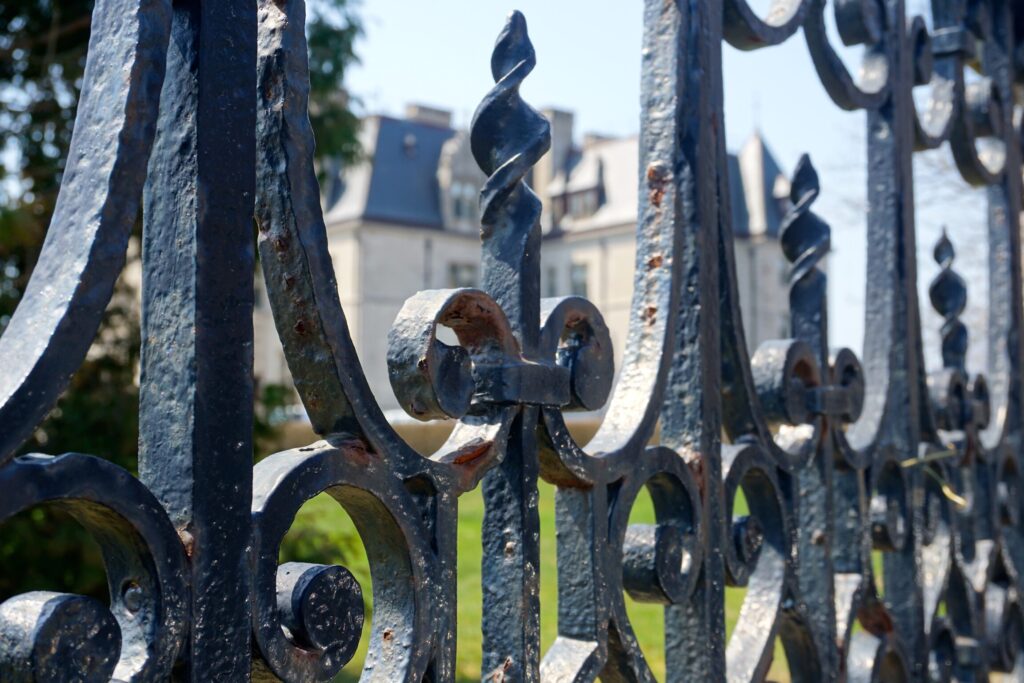 Photos from a tour of the Breakers mansion in Newport, Rhode Island.