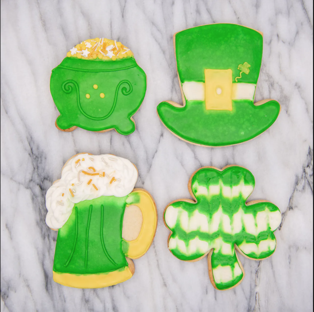Best St Patrick's Day sweet and savory gourmet food, including bread, beer and desserts available online to buy by mail-order right now.