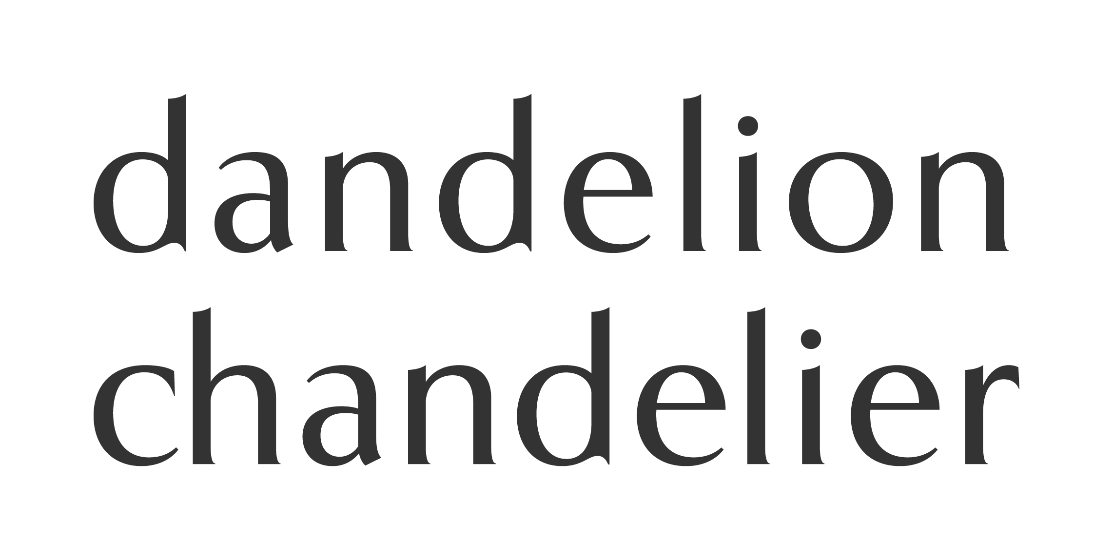Dandelion Chandelier