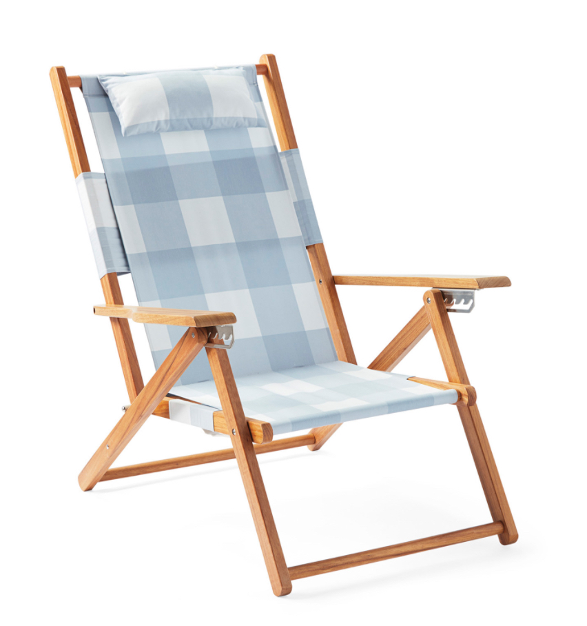 beach towels chairs coolers