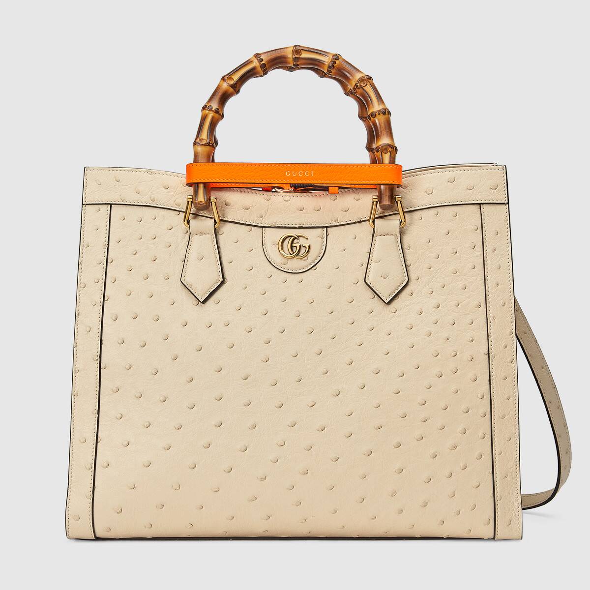 new Gucci Diana bag medium ostrich