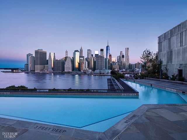 rooftop hotel pools NYC