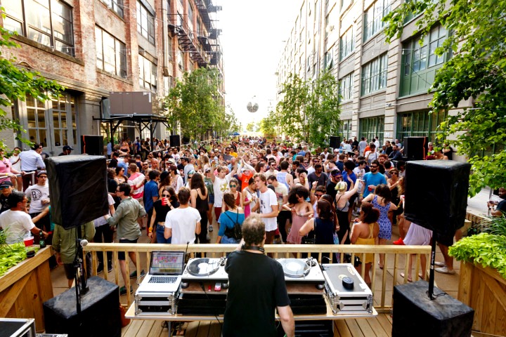NYC outdoor dance events