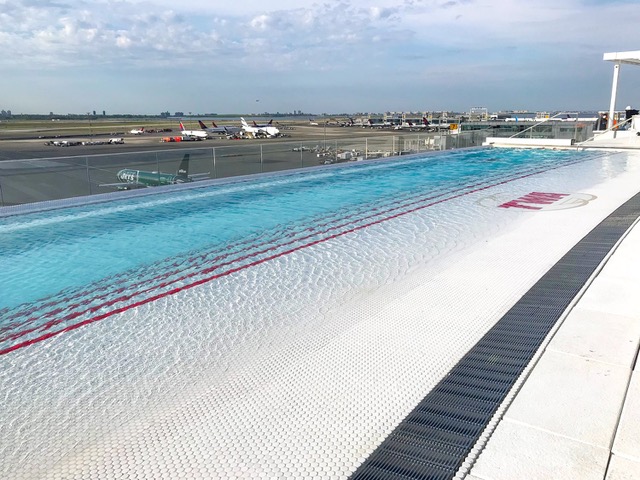 rooftop hotel pools NYC