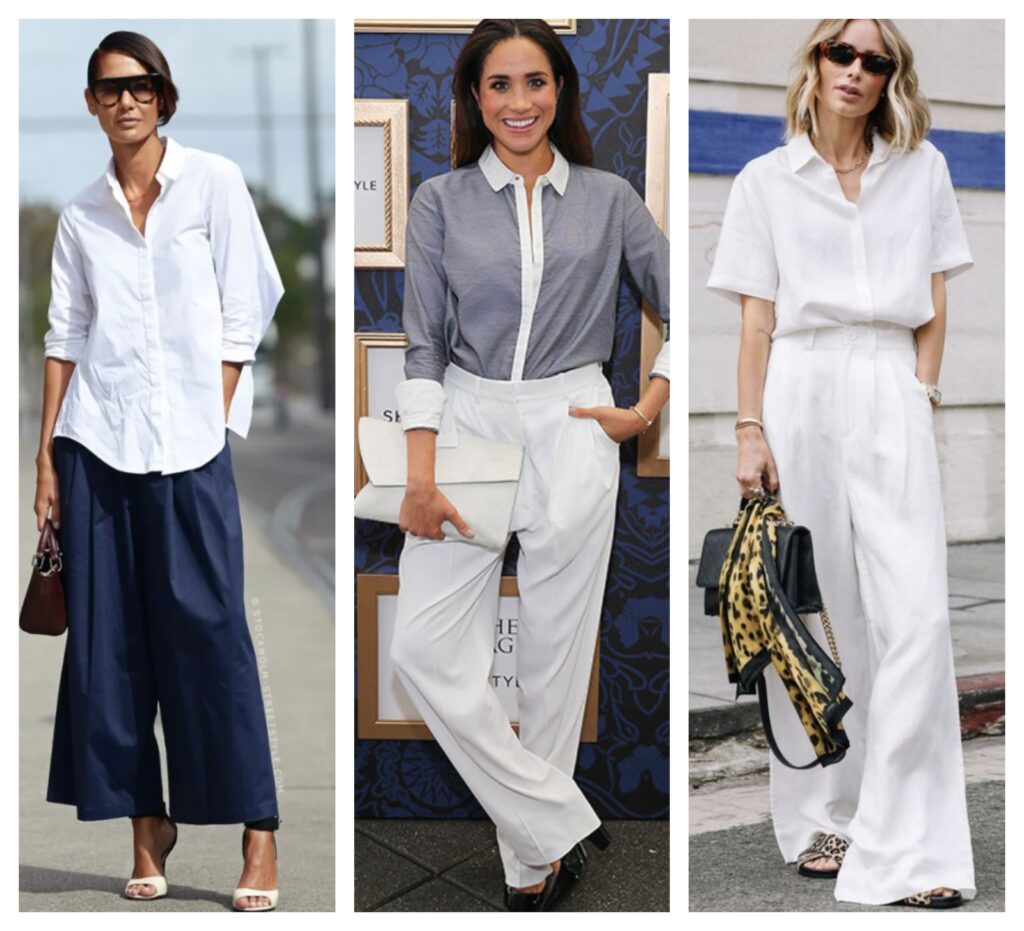 The best wide-leg trousers for women from designer brands that demonstrate how to wear the big fashion trend of fall 2021.