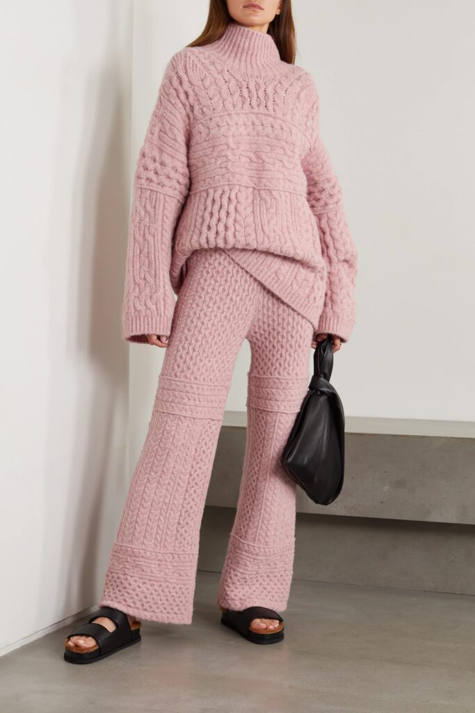 chic stylish knit sets