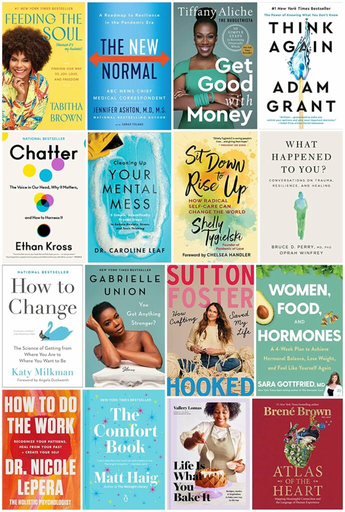 best new advice, motivation and self-help books to help achieve 2022 goals and resolutions, including in personal finance, career, relationships, fitness and healthy eating.