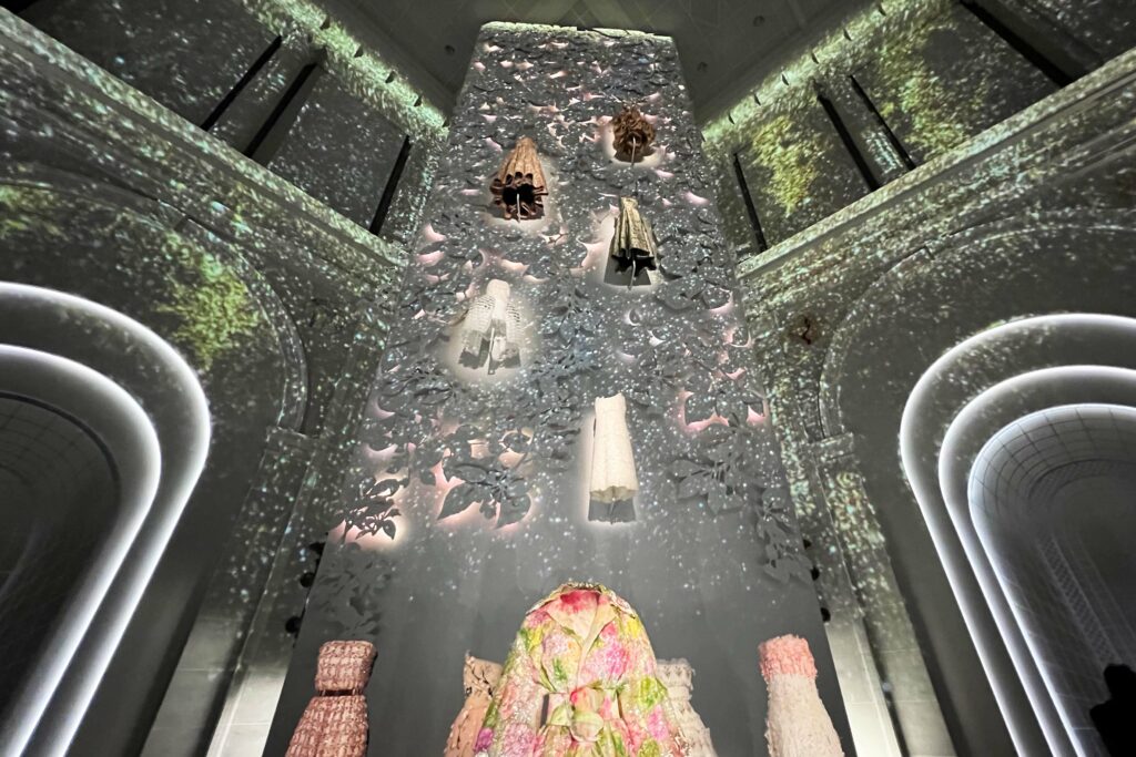 Photos of the top 12 moments from the Dior Designer of Dreams exhibit on tour Brooklyn Museum. Photo Credit: Dandelion Chandelier.