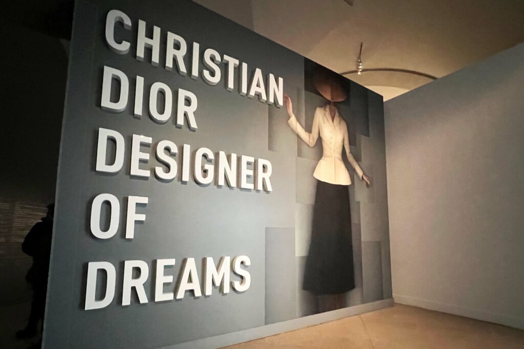 top 10 moments from the Dior Designer of Dreams exhibit on tour. Photo Credit: Dandelion Chandelier.