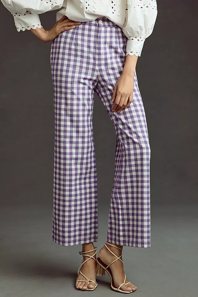 Luxury designer on trend gingham fashion we love for Spring Summer 2023 