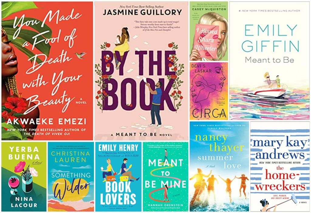 The best beach books and romances to read on vacation in summer 2022.