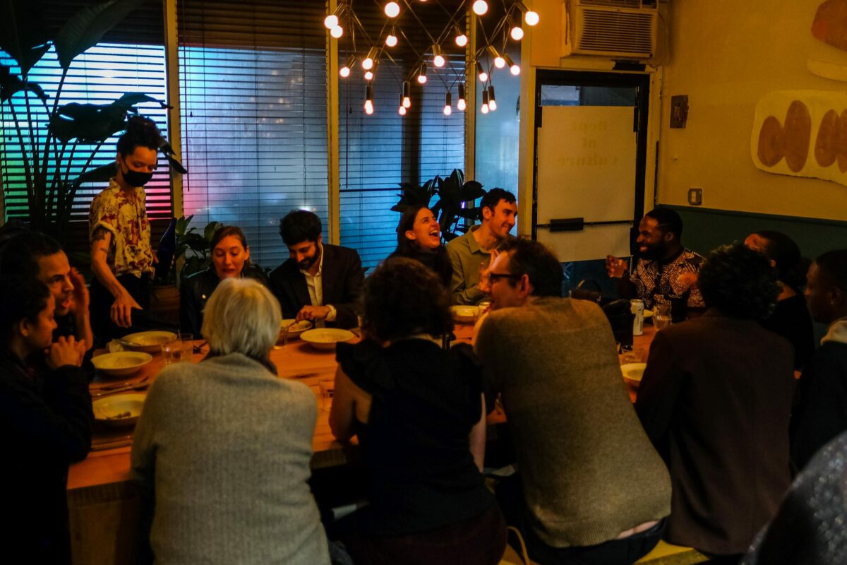 communal dining tables