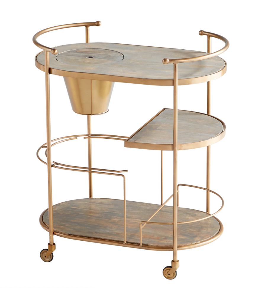 luxury bar drinks trolley