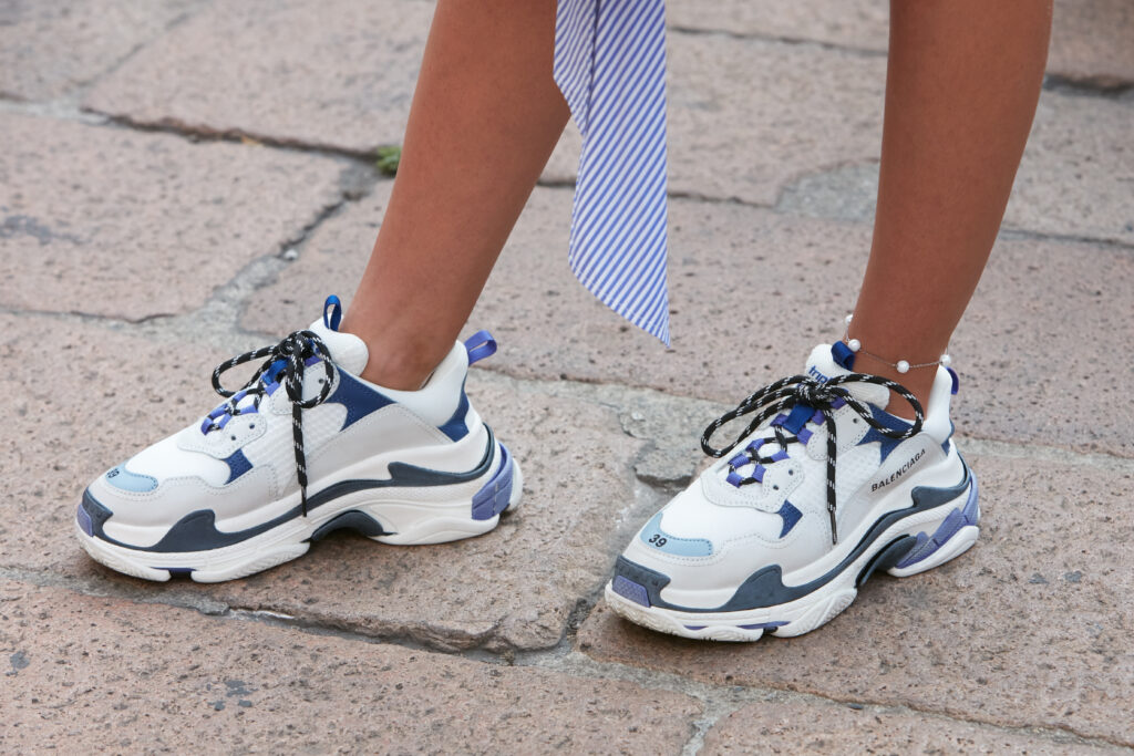 10 best new luxury designer white sneakers (aka trainers) for women for every possible event this summer 2023, including Prada, Balenciaga.