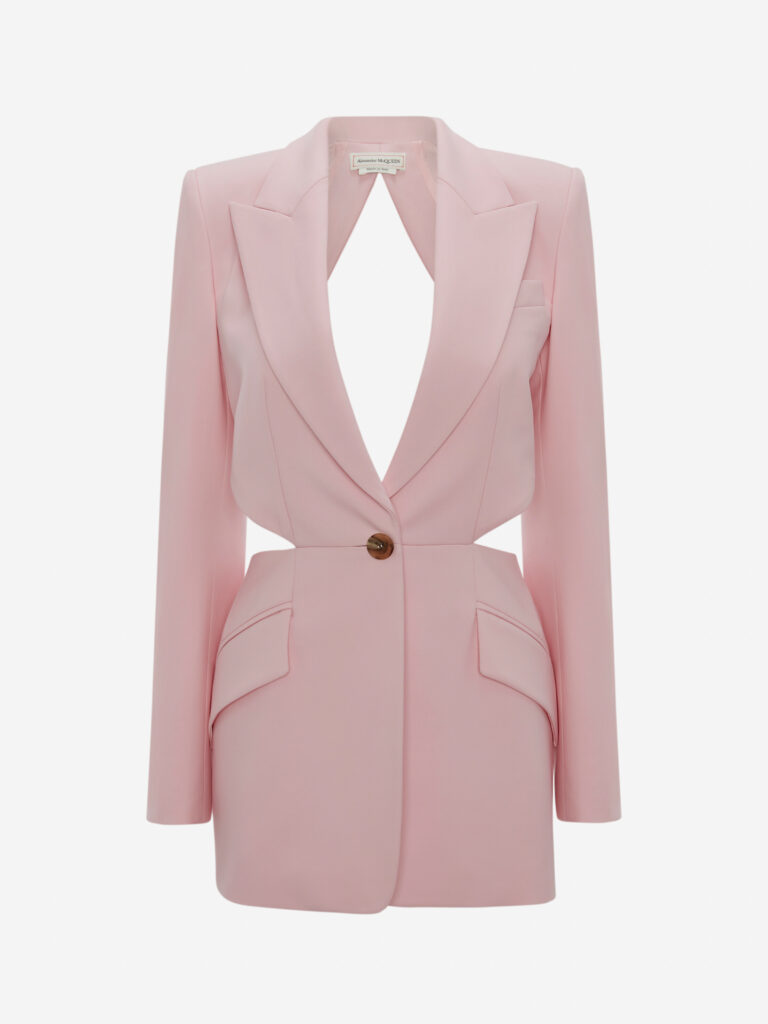 Power pink luxury designer pantsuits for 2022.