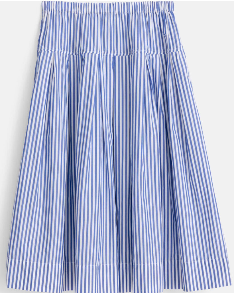 Blue stripes are a hot designer fashion trend for summer 2023, and these are some of the best options for a dress, top, shorts and more.