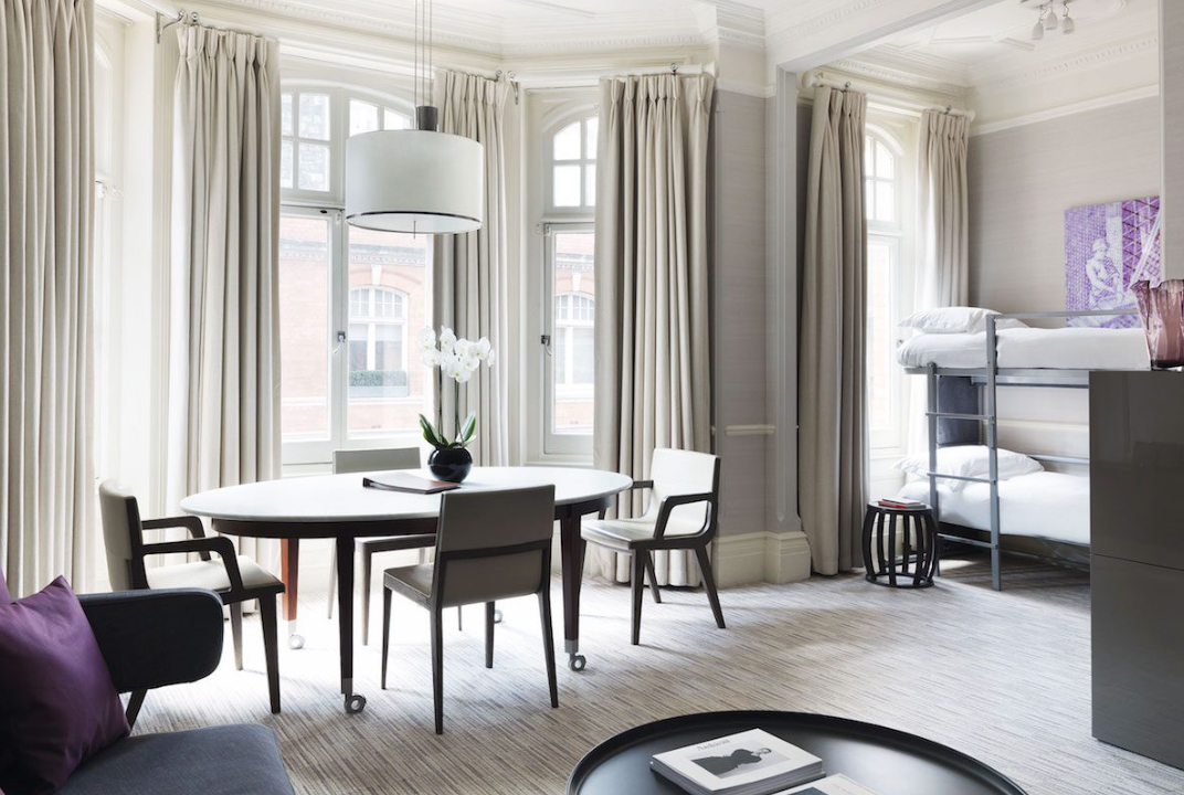 luxury family friendly hotels London Paris