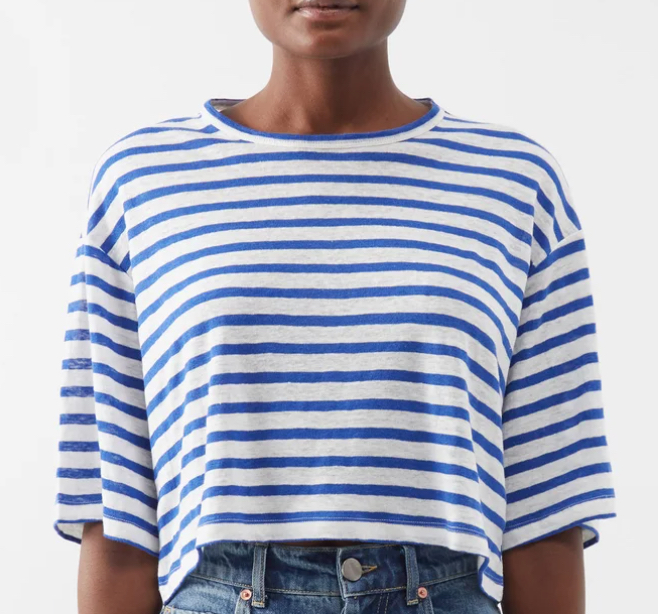 Blue stripes are a hot designer fashion trend for summer 2023, and these are some of the best options for a dress, top, shorts and more.